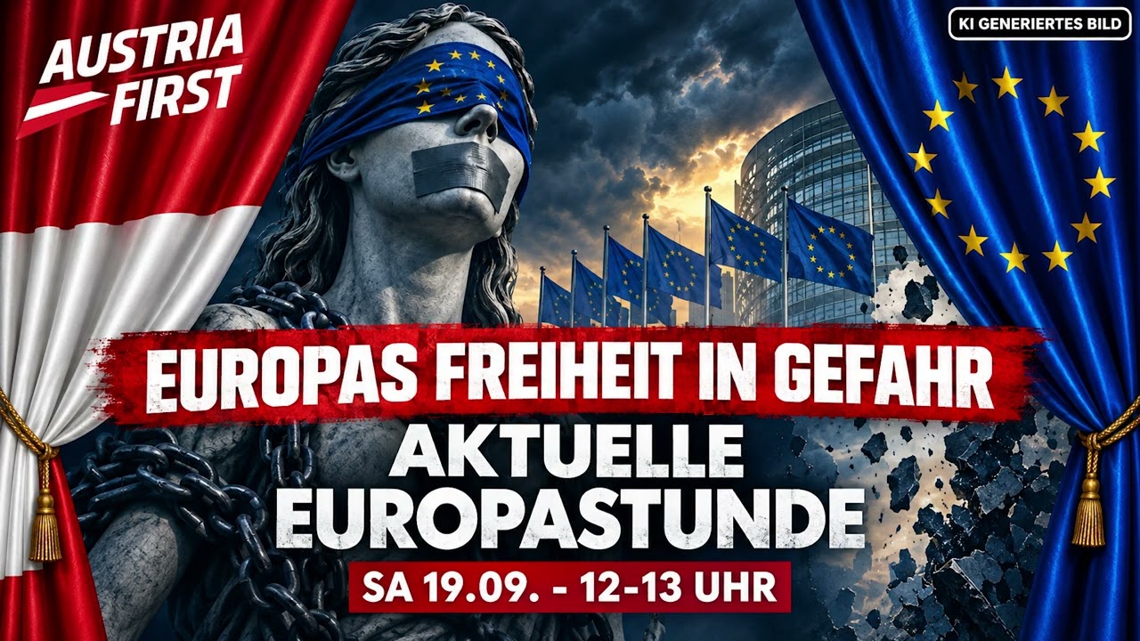 Europas Freiheit in Gefahr: Islamismus, Zensur und Brüssels Niedergang - Aktuelle Europastunde