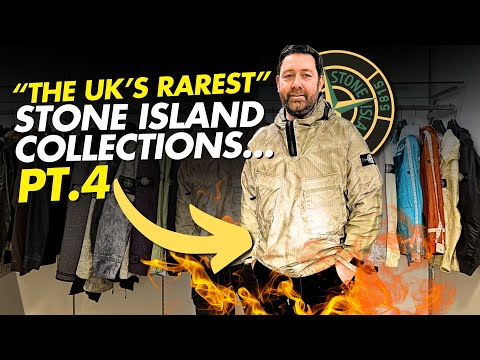 😲 COLLECTOR SHARES INSANELY RARE STONE ISLAND COLLECTION | Prototypes & Limited Pieces