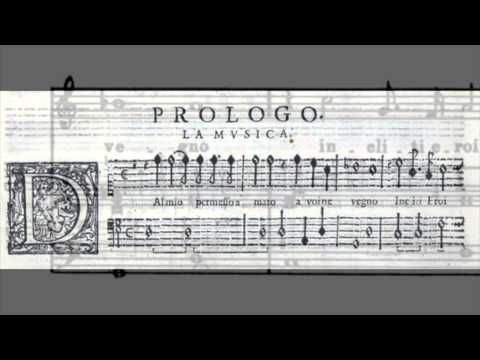 C. Monteverdi - L'Orfeo, Favola in musica "Toccata & Prologo" ; Natalie Dessay