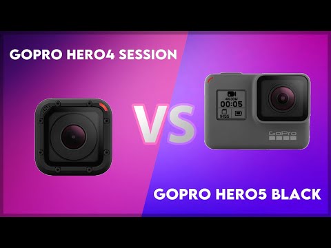 GoPro Hero4 Session vs GoPro Hero5 Black Technical Comparison