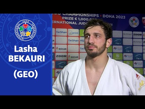 Lasha BEKAURI (GEO) - World Judo Championships Doha 2023 Silver Medalist / - 90 kg