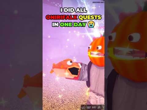 I Finished EVERY ONIRIFALX QUEST in ONE DAY!! 💀 #fisch #roblox #robloxshorts #gaming #robloxmemes