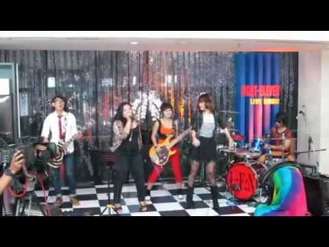 TIXXY with LEN band Tutup Mulut (RHS) at Metro TV