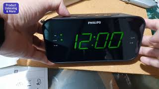Philips Clock Radio Unboxing and Test