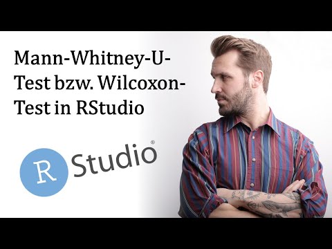 Mann-Whitney-U-Test in R berechnen (auch bekannt als Wilcoxon-Test für unabhängige Stichproben)