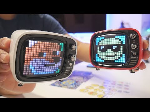 Retro Bluetooth Speaker - Pixel Art DIY Box, RGB Programmable 16X16 LED. image 7