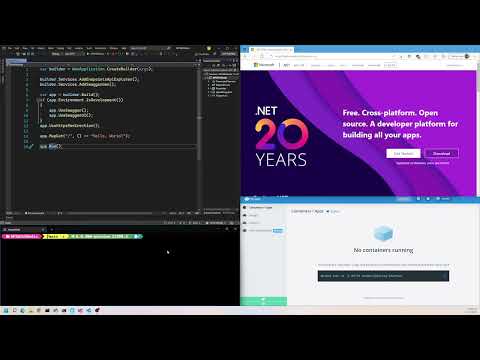 Visual Studio Container integration - Redis cache