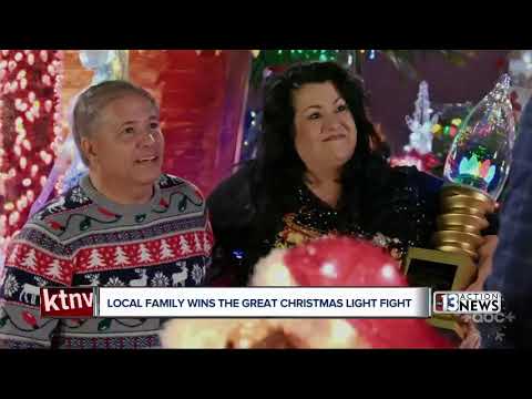 Henderson family wins 'Great Christmas Light Fight' with amazing display