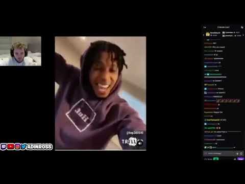 Adin Ross Reacts To NBA Youngboy Diss Track On Him 😭