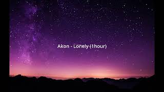 Akon - Lonely (1 hour)