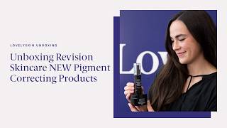 Revision Skincare Advanced Pigment Corrector+ and Tone+ Correcting Pads unboxing
