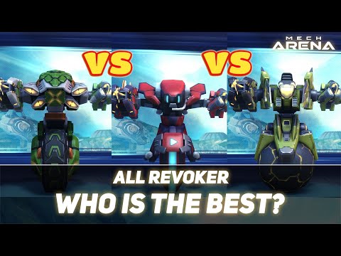 Slingshot VS Killshot VS Nomad with Revoker😎 Who Win? Mech Arena