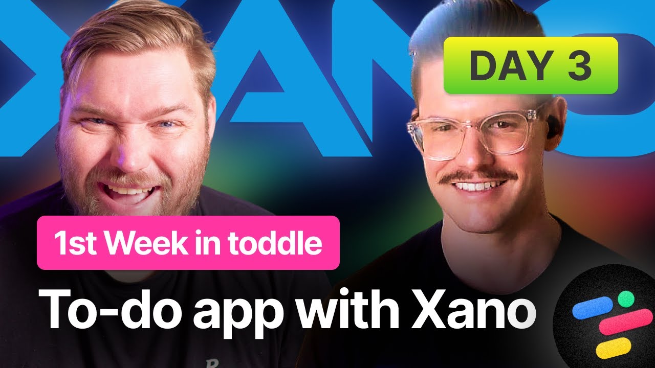 Build a todo app with Toddle and Xano