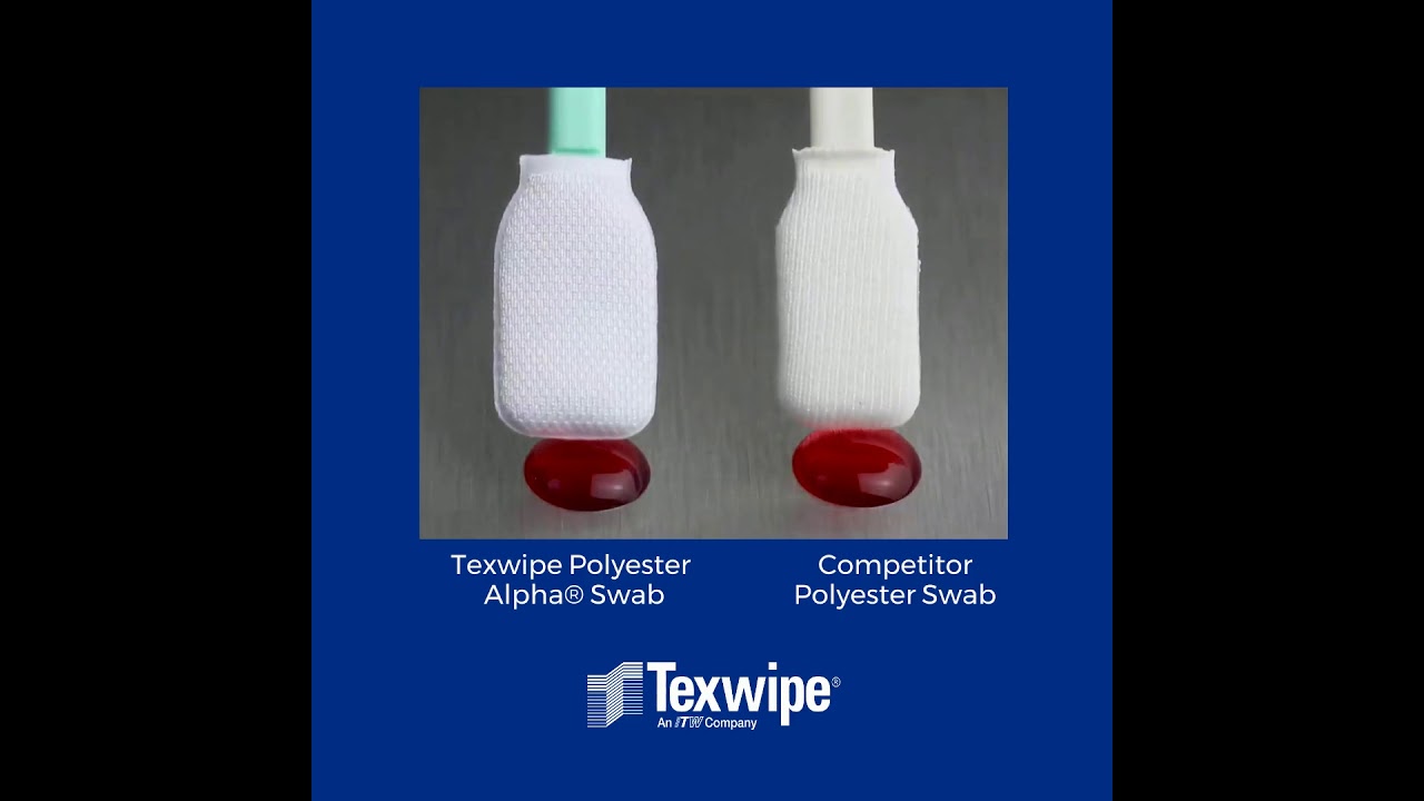 Texwipe Swabs Comparison with Competitors