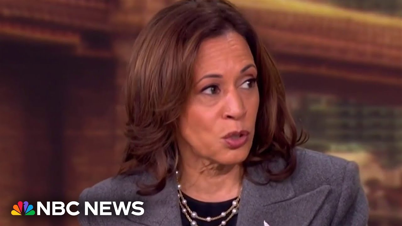 Harris appears on 'The View' proposing to expand Medicare to at-home care