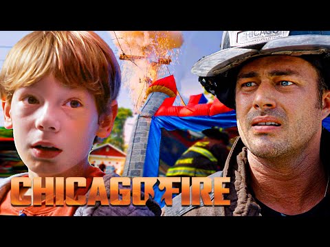 Boy trapped in electrified bouncy house | Chicago Fire