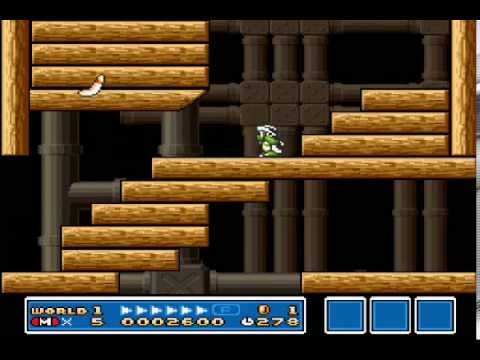 SMB3 for Super Mario All-Stars Custom Level #412 - Final Airship (Part 1)