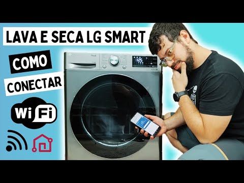 Lava e Seca LG Smart Como Configurar o Aplicativo ThinQ com Wifi