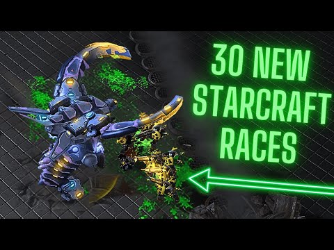 New Races Come to StarCraft 2? INSANE 5 Player FFA Match Featuring All New Factions!