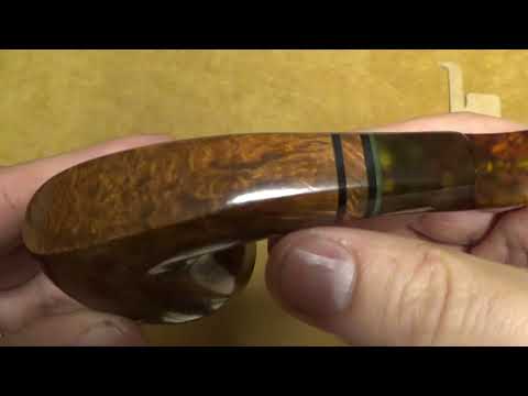 Pipa Viprati * - Fancy Bent Billiard - VI259