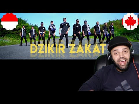 ZIGGY ZAGGA VERSI SANTRI - (DZIKIR ZAKAT) #ZiggyZaggachallenge | Indonesia | MR Halal Reacts