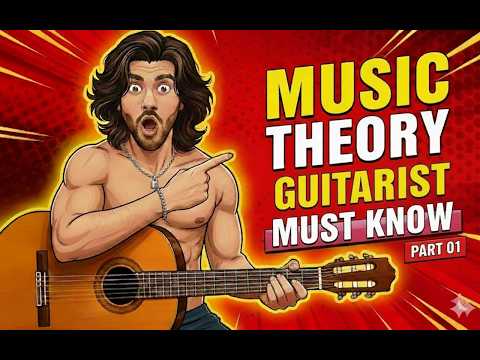 Music Theory Every Guitarist Must Know | Notes, Major Scale & Fretboard | Part 1