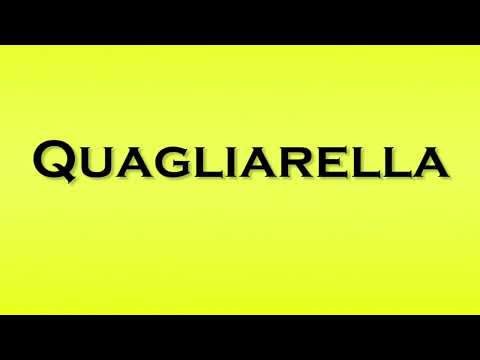 Pronunciation of Quagliarella
