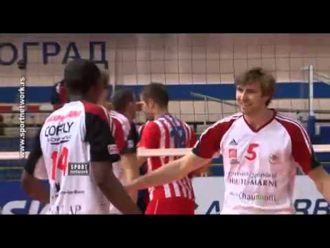 22.01.14 Odbojka (m), C.zvezda - Somon 3-1