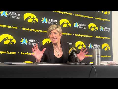 Iowa Women’s Basketball: Jan Jensen talks thrilling win over Illinois, Seniors, Journey Houston