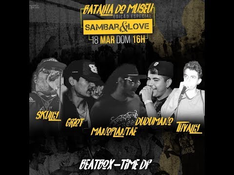 Krawk (SP) Vs Marinho (DF) EDIÇÃO SAMBAR & LOVE 2018 - BATALHA DO MUSEU