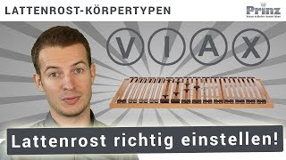 Lattenrost richtig einstellen für alle Körpertypen