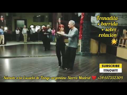 Tango: FRENADITA + barrida🧹de la mujer + SANGUCHITO 🥪