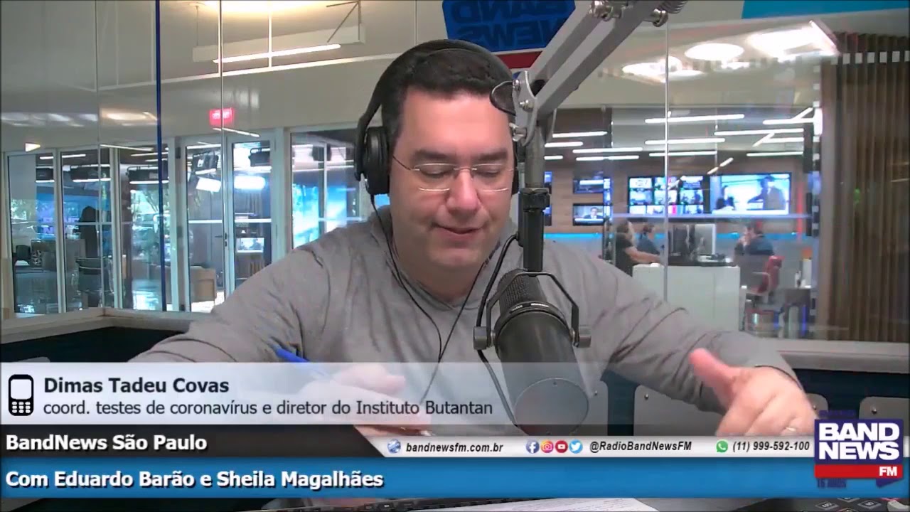 Diretor do Instituto Butantan: expectativa é zerar fila de espera de exames nos próximos dias