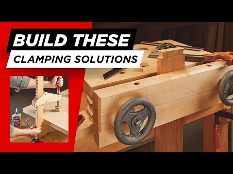 Build a Moxon Vise & Deep Reach Clamps | 2 Must-Have Shop Projects