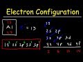 Electron Configuration - Basic introduction