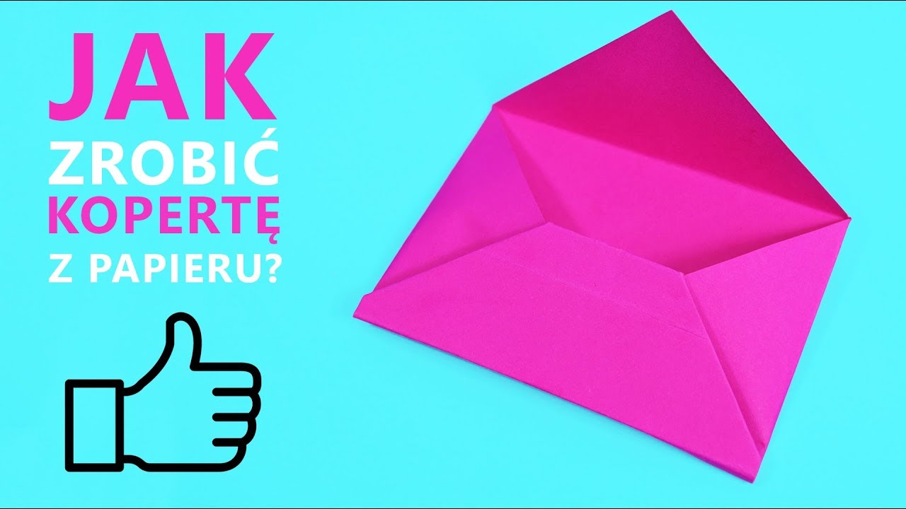 Watch Jak zrobić kopertę z papieru - Papierowa koperta | DIY💌 How to make envelope now Jak zrobić kopertę z papieru - Papierowa koperta | DIY💌 How to make envelope
