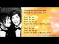 Sam McCarthy - Don't Let Me Go (ft. Harry Styles) Video Lyrics + Pic