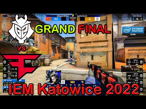 CS:GO HIGHLIGHTS - G2 vs FaZe [FINAL EPIC GAME][IEM Katowice 2022 | Playoffs | Final | BO5]