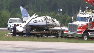 Medical plane crash at RDU: UNC doctor sent home from hospital, pilot still undergoing treatment