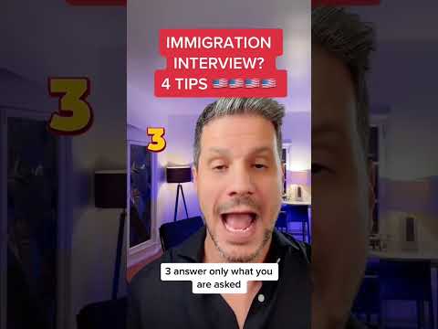 🇺🇸 Immigration interview? 4 Tips