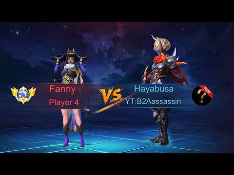 HAYABUSA Vs TOP GLOBAL GOD FANNY SOLO |HAYABUSA BEST BUILD 1HIT 2026