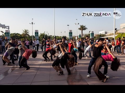 International Zouk Flash Mob, IZFM 2014: Zouk India, Delhi at Select CITYWALK