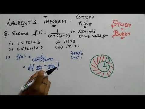 Laurents Series for Complex Variable I Laurents Theorem (Complex Analysis)