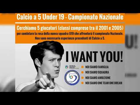 LEON CALCIO A 5  Scouting Squadra U19 Nazionali per Stagione 2020-2021