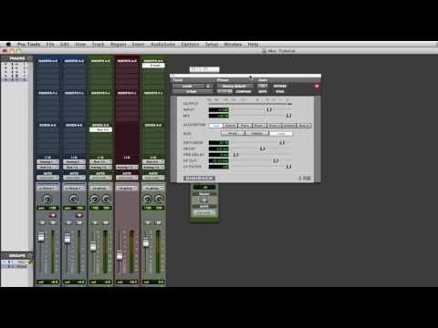 Pro Tools Tips & Tutorials: Busses and Aux Sends