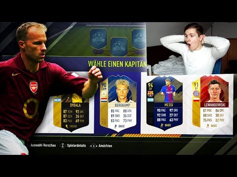 FIFA 18: Krasses ICON BERGKAMP full FUT DRAFT! 🔥🔥 - Ultimate Team (Deutsch) - Draft Pack Opening