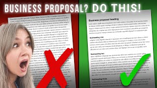 How to write a business proposal to persuade EVERY reader!