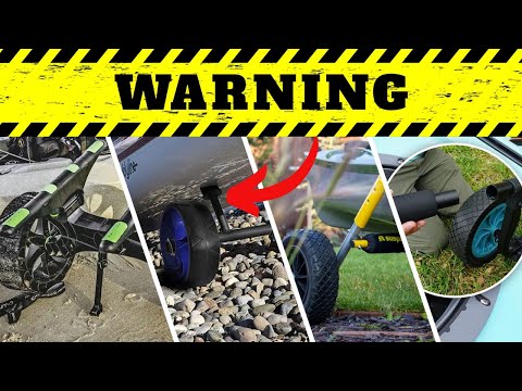 The 4 Styles of Fishing Kayak Carts (And a WARNING) ☠️