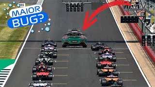 O MAIOR BUG DA HISTÓRIA DO F1? SAFETY CAR NA LARGADA! (Português-BR)