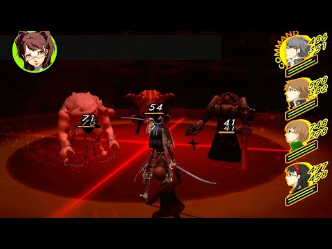 Persona 4 Golden - Trying Yoshitsune's Hassou Tobi for the first time